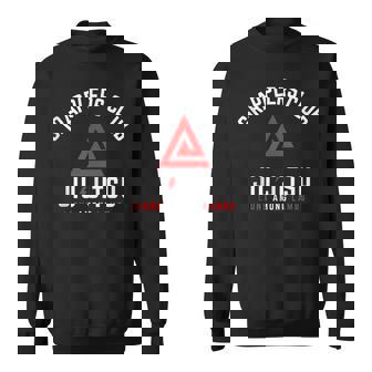 Grapplers Club Bjj Jiu Jitsu Red And Black Sweatshirt - Thegiftio