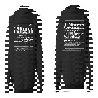 Gringón Green-Gon Definition Latino Gringo Humor Sweatshirt - Monsterry