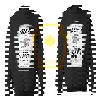 Group Condiments Family Halloween Costume All Natural Honey Sweatshirt - Seseable