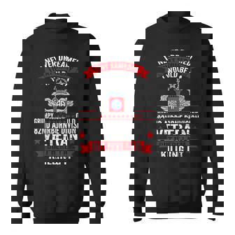 Grumpy Old 82Nd Airborne Division Veteran Paratrooper Small Black Sweatshirt - Thegiftio