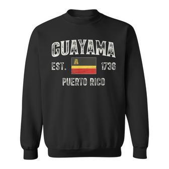 Guayama City In Puerto Rico Est 1736 Puerto Rico Flag Sweatshirt - Thegiftio