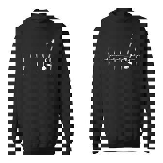 Guitarist Musicien E Guitare Rythme Cardiaque Sweater e - Cadeauxyz