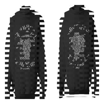 Gulf Of Mexico Turtle Be Salty And Resist Graphic Sweatshirt | Seseable CA