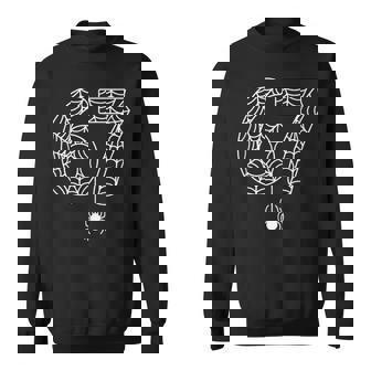 Halloween 67 Costume Halloween 6 7 Spider Web Sweatshirt | Seseable UK