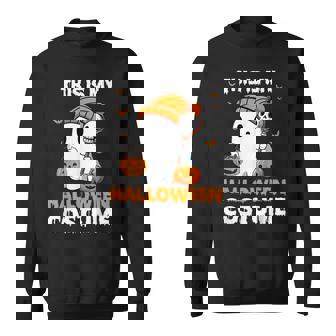 This Is My Halloween Costume Halloween Ghost Sweatshirt | Seseable FR