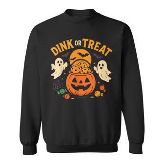 Halloween Costumes Adult Pickleball Dink Or Treat Sweatshirt - Thegiftio UK