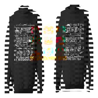 Halloween Horror Nights Scary Movie Sweatshirt | Mazezy