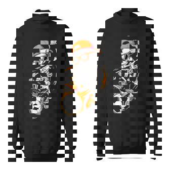 Halloween Skeleton Soccer For Ns Boys Men Sweatshirt | Mazezy