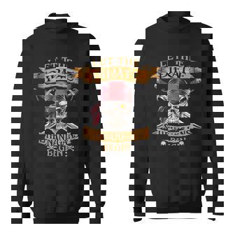 Halloween Skull Let The Pirate Shenanigans Begin Sweatshirt - Monsterry
