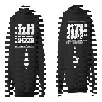 Hand Sanitizer Pump 10-15 Times Rub Vigorously Dirty Joke Sweatshirt | Seseable CA