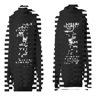 Hangmans Joke Retro Halloween 1994 Club Trash Crow Sweatshirt - Monsterry