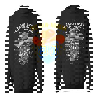 Happy Chanukah Menorah Yee Haw-Nukkah Cowboy Hanukkah Sweatshirt - Seseable