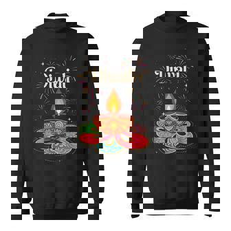 Happy Diwali Deepavali Hindu Indian Festival Of Lights Sweatshirt - Monsterry