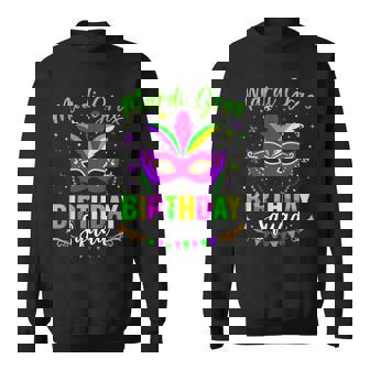 Happy Mardi Gras Birthday Mardi Gras Squad Sweatshirt - Thegiftio