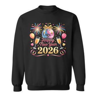 Happy New Year 2026 New Years Eve Party Countdown Fireworks Sweatshirt - Thegiftio UK