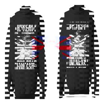 Happy Treason Day King Charles Iii British 4Th Of July Sweatshirt - Thegiftio