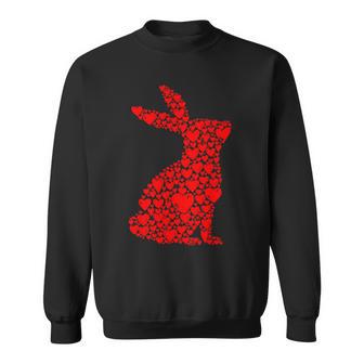 Hasen Liebe Hase Kaninchenalentinstag Sweatshirt - Geschenkecke
