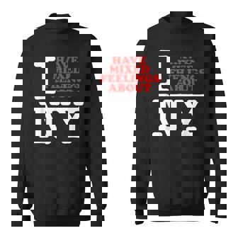 I Have Mixed Feelings About New York スウェットシャツ - Kawaiitshirt