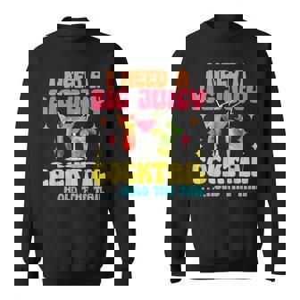 Hilarious Inappropriate Vacation Party Cruise Cocktail Sweatshirt | Mazezy