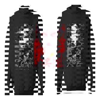 Hip Hop Y2k Vintage Hipster Edgy Urban Streetwear Geisha Sweatshirt - Thegiftio