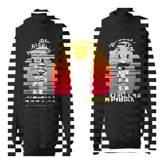 Hip Surgery Recovery Hip Replacement No Probllama Sweatshirt | Mazezy