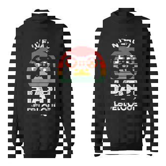 Homme Niveau Papi Débloqué Grand-Père Sweater e - Cadeauxyz