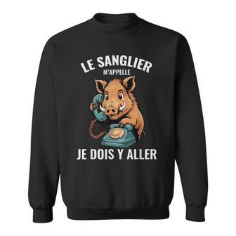 Hommeanglier Humoristique Pour Chasseur Appel Téléphone Sweater e - Cadeauxyz