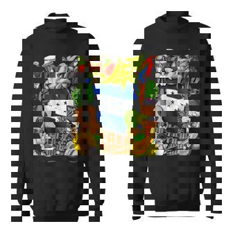 Honduras Heritage Honduran Flag Honduras Heritage Roots Sweatshirt - Monsterry