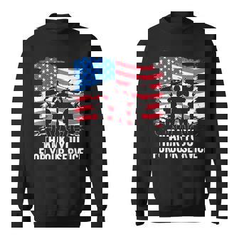 Honoring Army Veterans American Flag Patriotic Men Sweatshirt - Monsterry