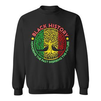 Honoring The Past Inspiring Future Black History Month Sweatshirt | Mazezy