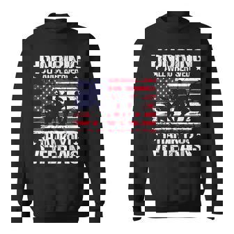 Honoring All Who Served Thank You Veterans Day Us Patriotic Sweatshirt - Thegiftio