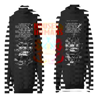 Houses And Humans Tabletop Rpg Dice Game Parody Gamer Sweatshirt | Seseable UK