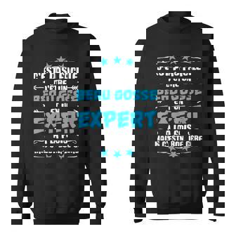 Humour Expert Et Beau Gosse Cadeau Métier Sweater e - Cadeauxyz