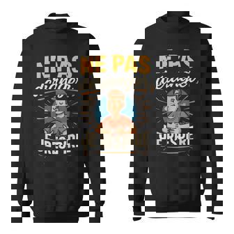 - Humour Ne Déranger Je Respire Relaxation Sweater e - Cadeauxyz