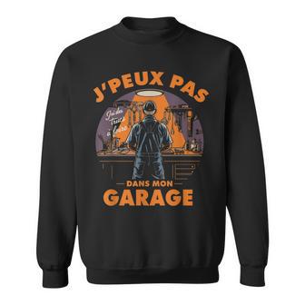 Humour Papa Bricoleur J'peux Pas J'ai Garage Bricolage Drôle Sweater e - Cadeauxyz