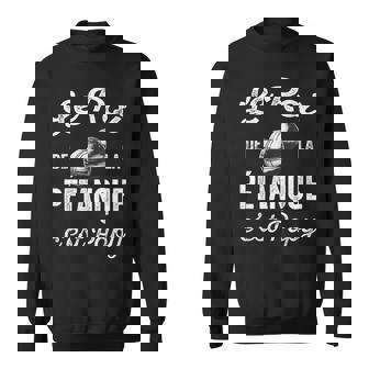 Humour Pétanque Papy Roi De La Pétanque Sweater e - Cadeauxyz