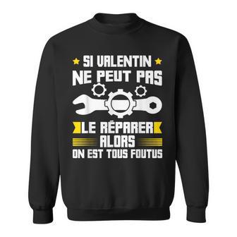 Humouralentin Prénom Bricoleur Réparateur Mécano Plombier Sweater e - Cadeauxyz