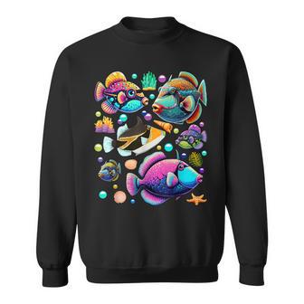 Humuhumunukunukuapua'a Hawaiian Reef Triggerfish Hawaii Sweatshirt - Thegiftio