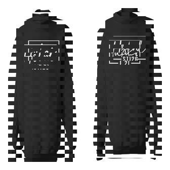 Husband Est 2026 Just Married Couple Wedding Honeymoon Sweatshirt - Thegiftio