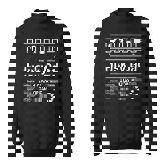 Husky Dad Contents Regalo Felpa - Novitaregali