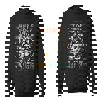 Husky Dad Dog Owner Husky Dog Lover Dad Sweatshirt - Monsterry