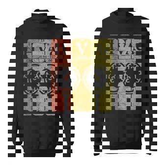 Hvac Periodic Table Elements Hvac Technician Retro Hvac Tech Sweatshirt | Mazezy