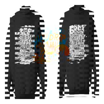 Ice Cream Basketball Respect The Drip Basketball Dripping Sweatshirt - Monsterry