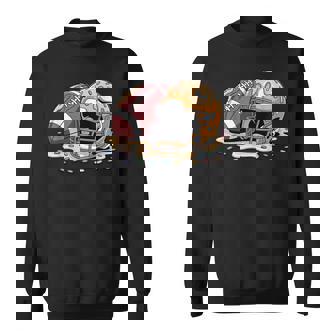 Ice Cream Drip Football Boys Drippy Lineman Ns Youth Sweatshirt | Seseable CA