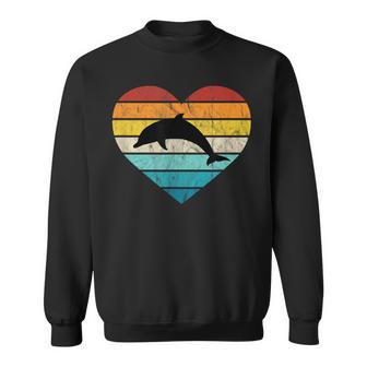 Ich Liebe Delfine Im Meer Aquarium Ozean Meerestier Delphin Sweatshirt - Geschenkecke