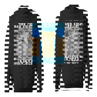 Ich Liebe Muschis Katzen Meme Ich Liebe Muschis Lustiges Sweatshirt - Geschenkecke