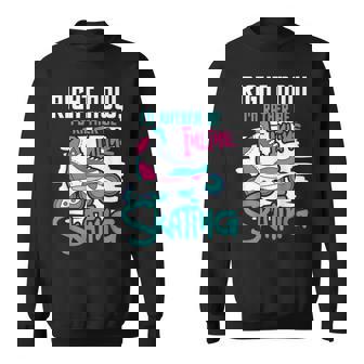 I'd Rather Be Inline Skating Rollerblades Roller Skater Sweatshirt Unisex | Mazezy