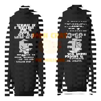 Idée Cadeau Employé Pour Amoureux Des Chats Sweater e - Cadeauxyz