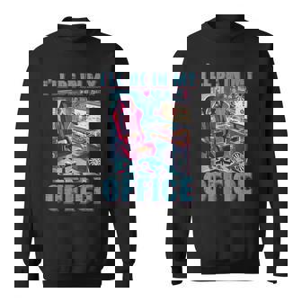 Ill Be In My Office Gaming Pc Chair Computer Gamer Nerd Men Sweatshirt | Seseable UK