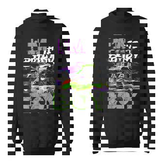 I'm The Birthday Boy Monter Truck Family Matching Party Sweatshirt - Monsterry